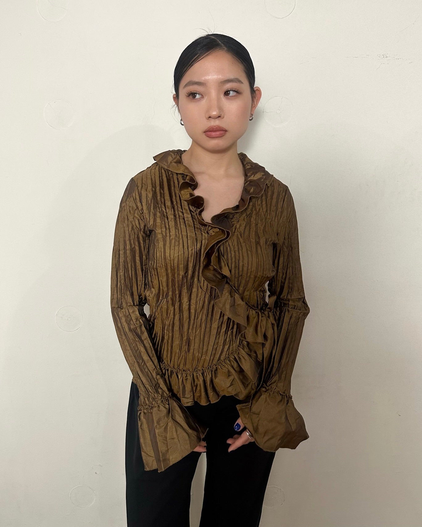 ALLISON WRAP SHIRT