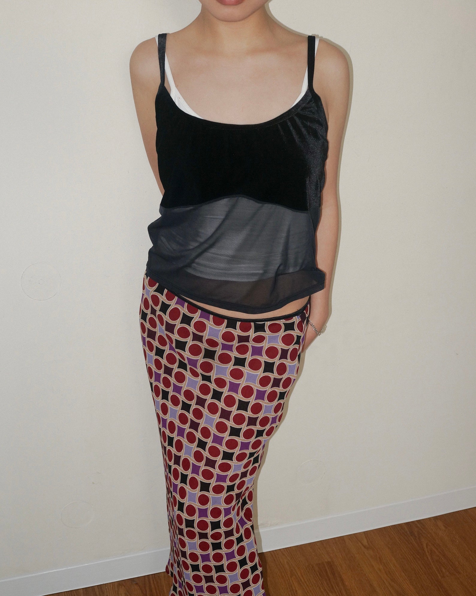 BLACK VELVET CAMI