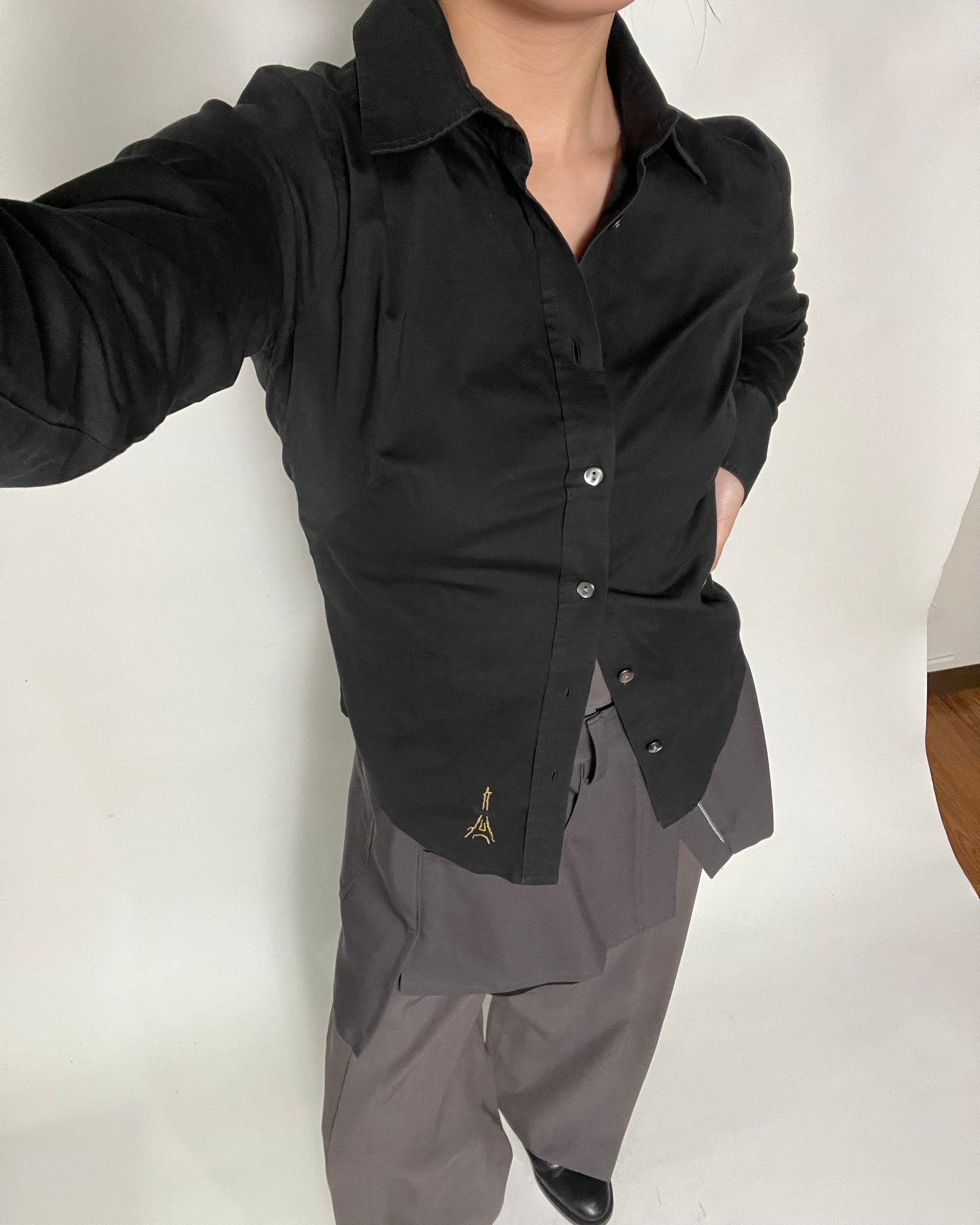 DIESEL BLACK SHIRT