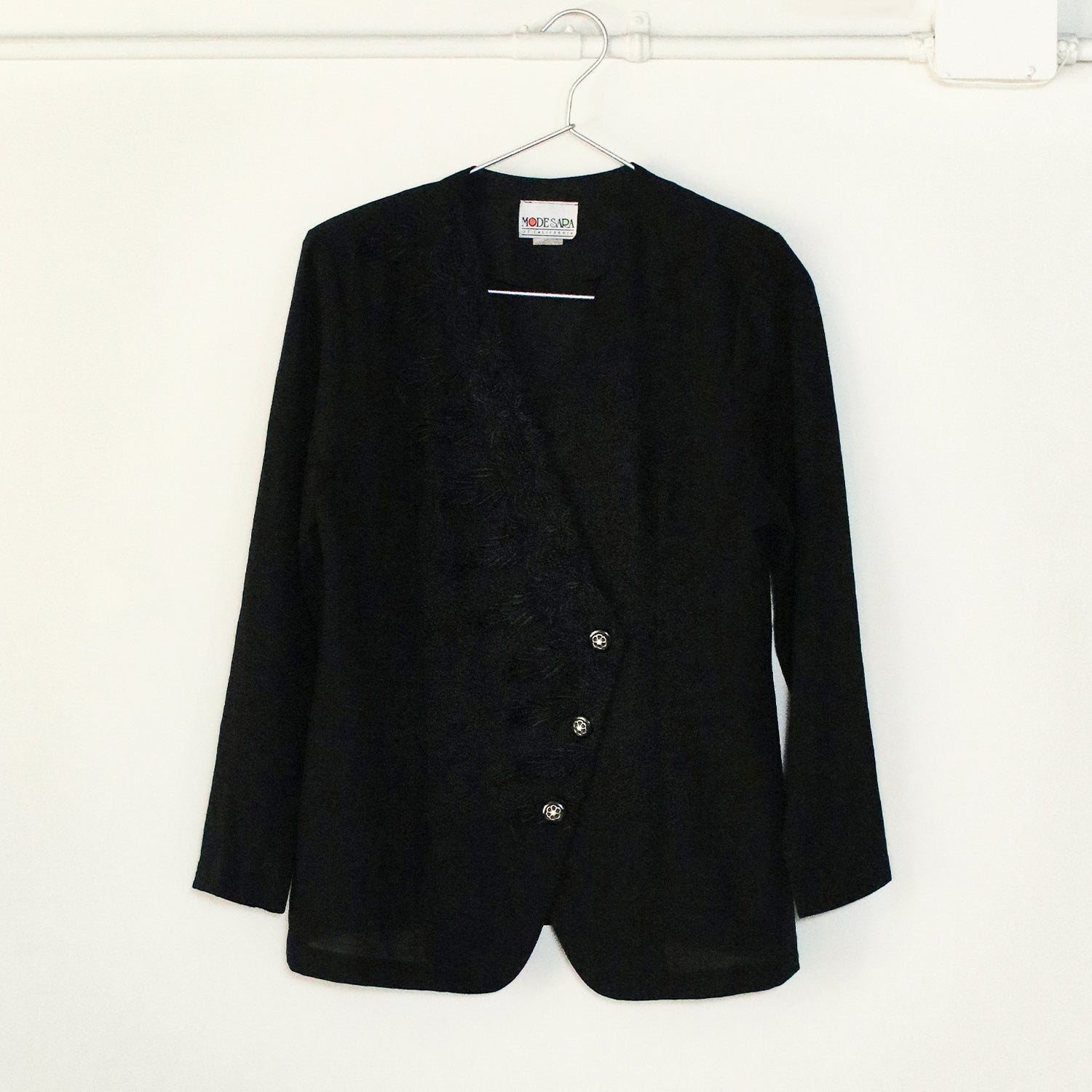 Asymmetrical Black Blazer