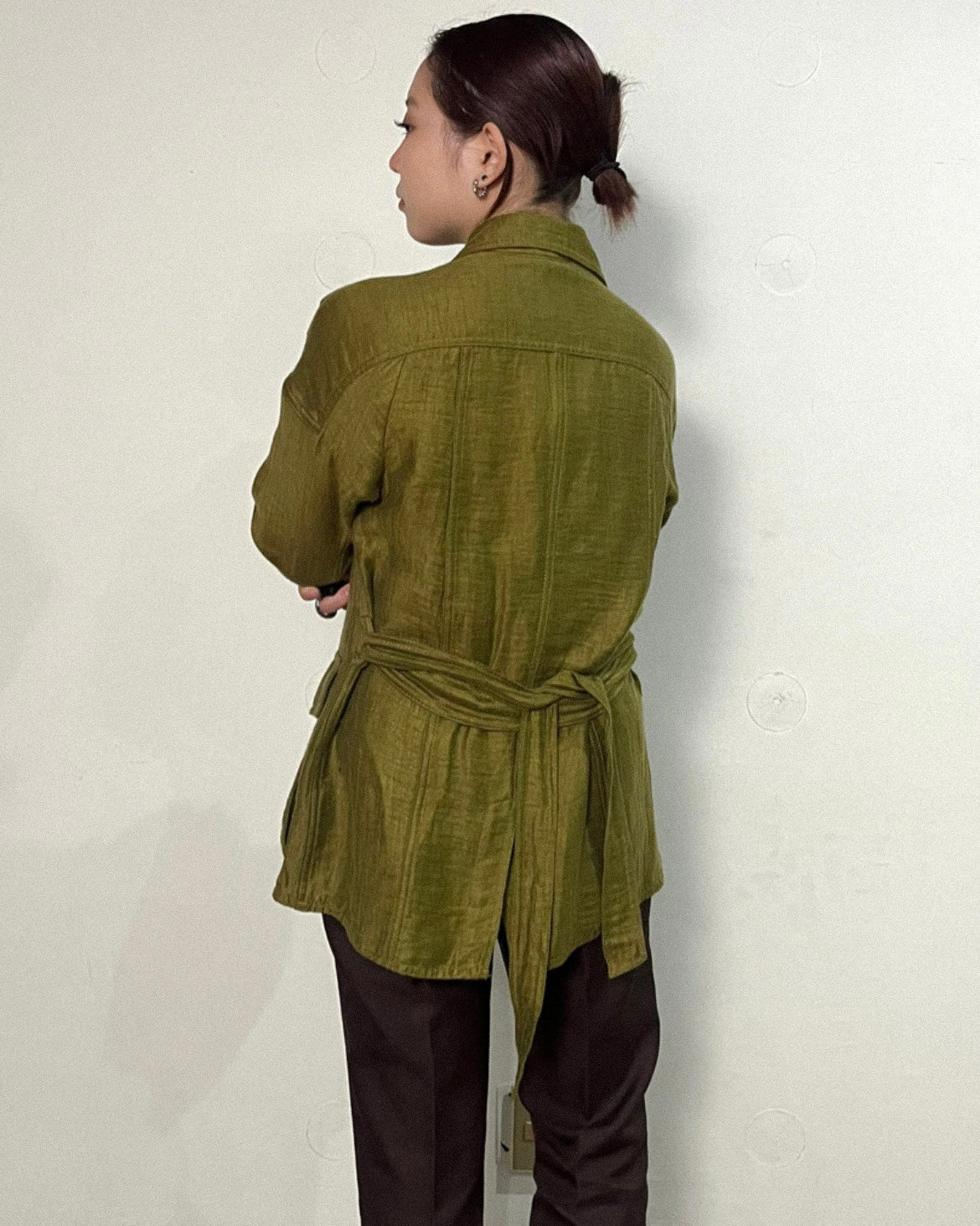 Khaki Shirt Jacket