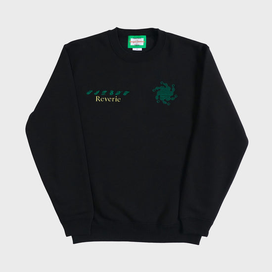 SILENT REVERIE SWEAT SHIRT [BLACK]