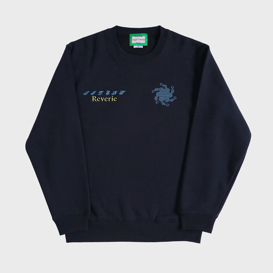 SILENT REVERIE SWEAT SHIRT [NAVY]