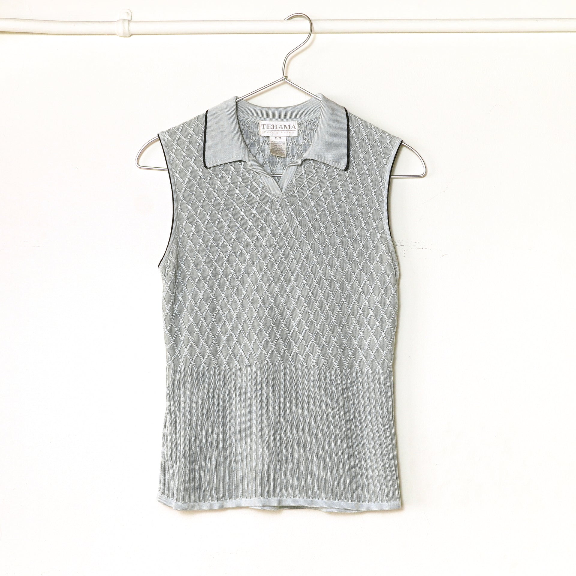 COLLAR KNIT TANK