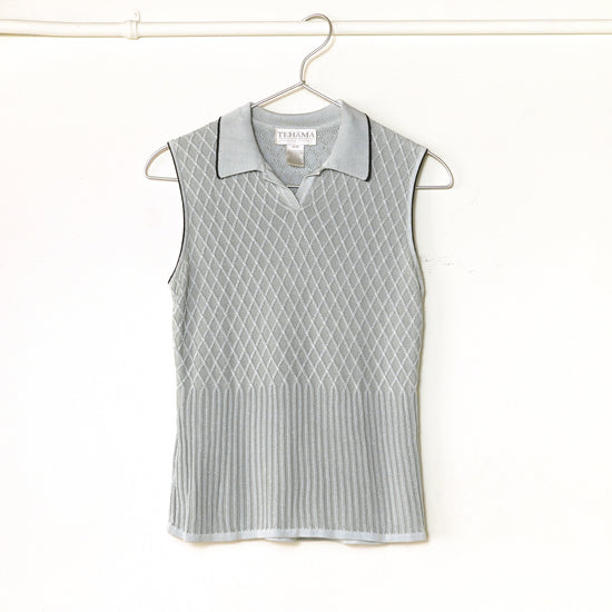 COLLAR KNIT TANK