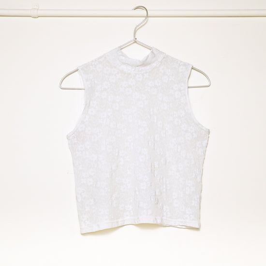 FLOWER LACE TOP