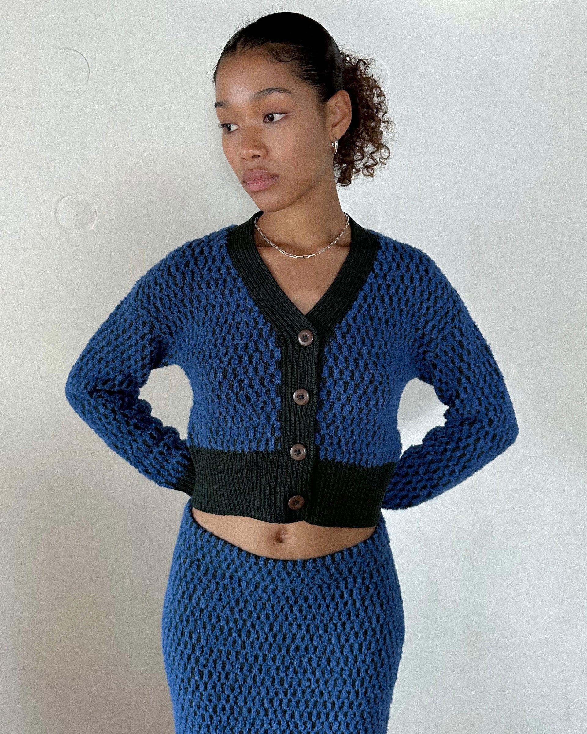 CHUNKY GASHA CARDIGAN