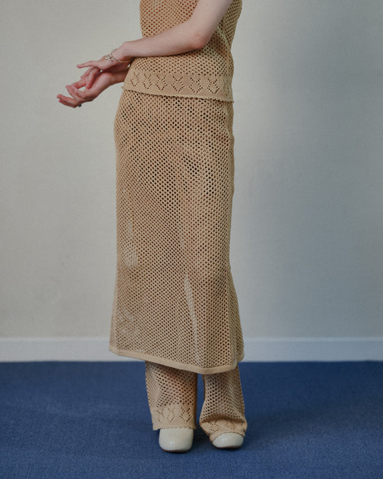 NET PANTS [SAND]