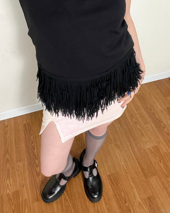 PINK SPARKLE SKIRT