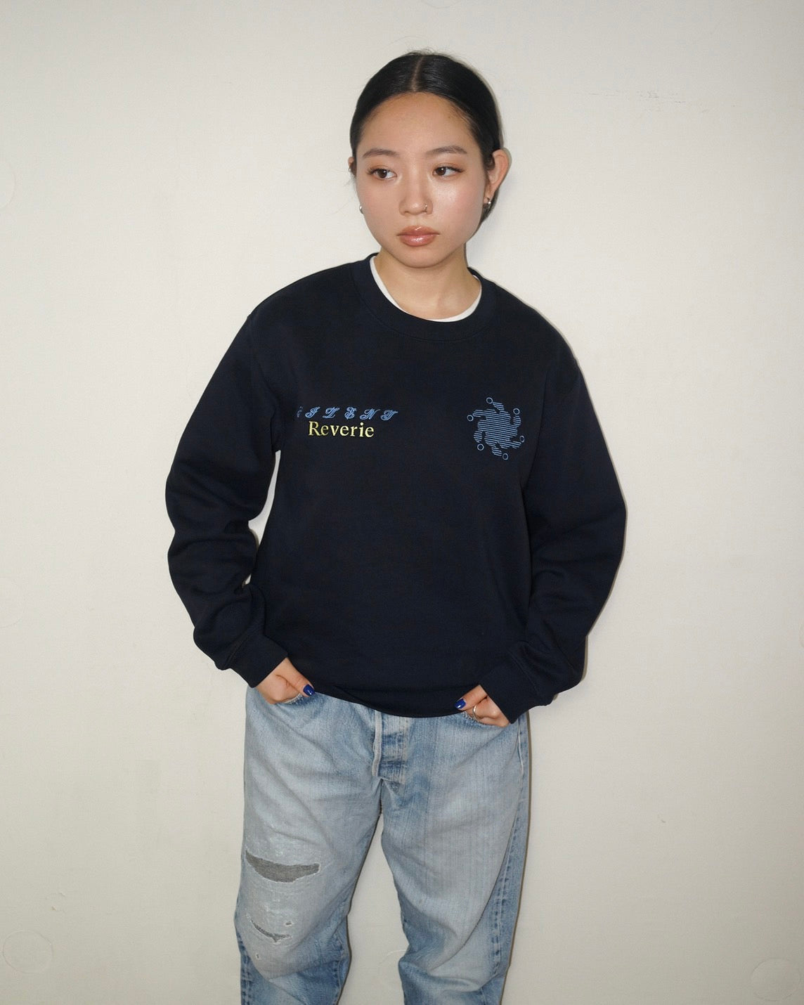 Salsation 最新作Dark Blue baseballsTシャツXS □ 公式 □ SAYSKY/セイスカイ ランニングTシャツ LMRSS30c2004