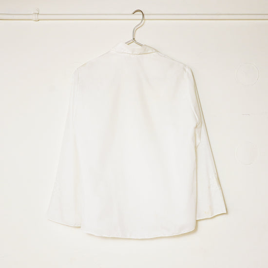 EMBROIDERY WHITE SHIRT
