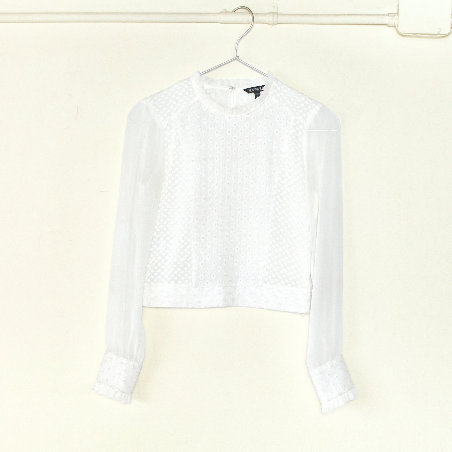 Lace Chiffon Shirt