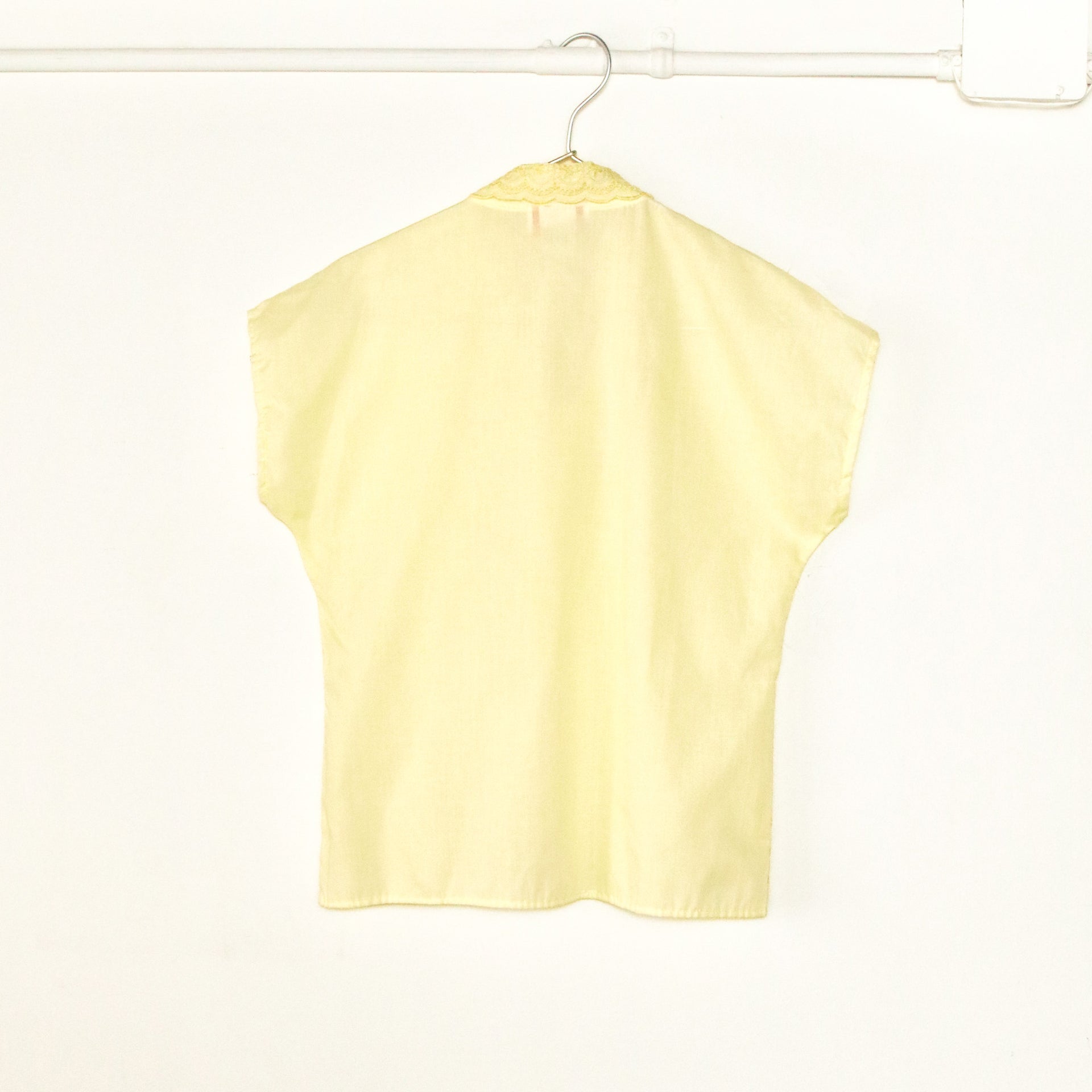 Yellow Laced Shirt