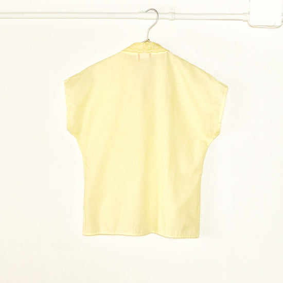 Yellow Laced Shirt