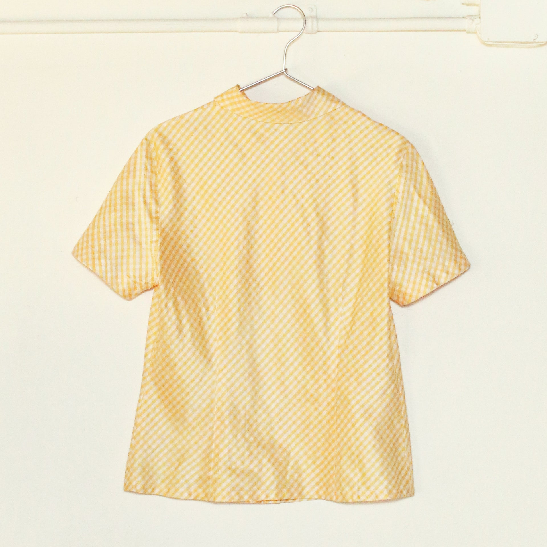 Yello Gingham Shirt