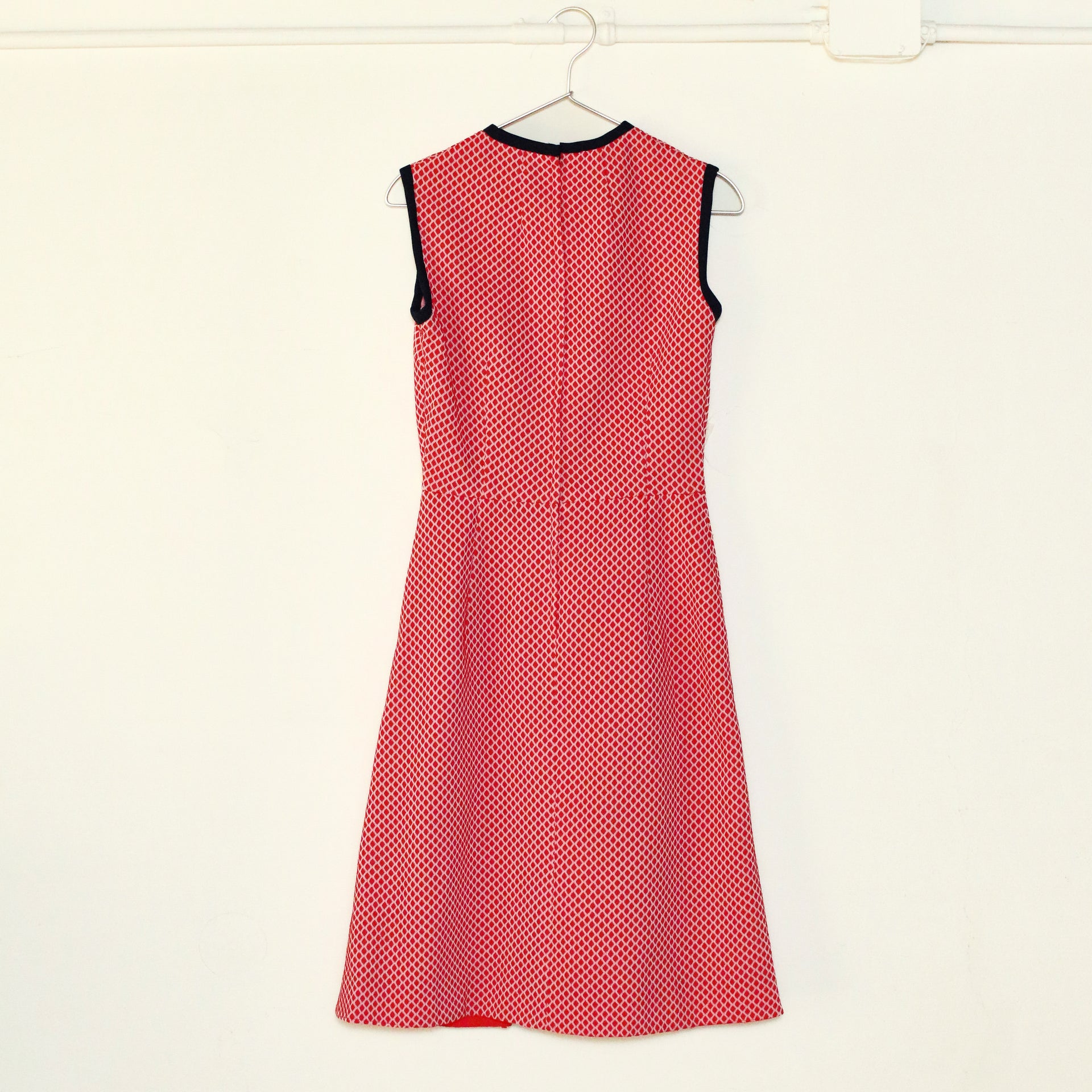 Red Box Pleated Dress