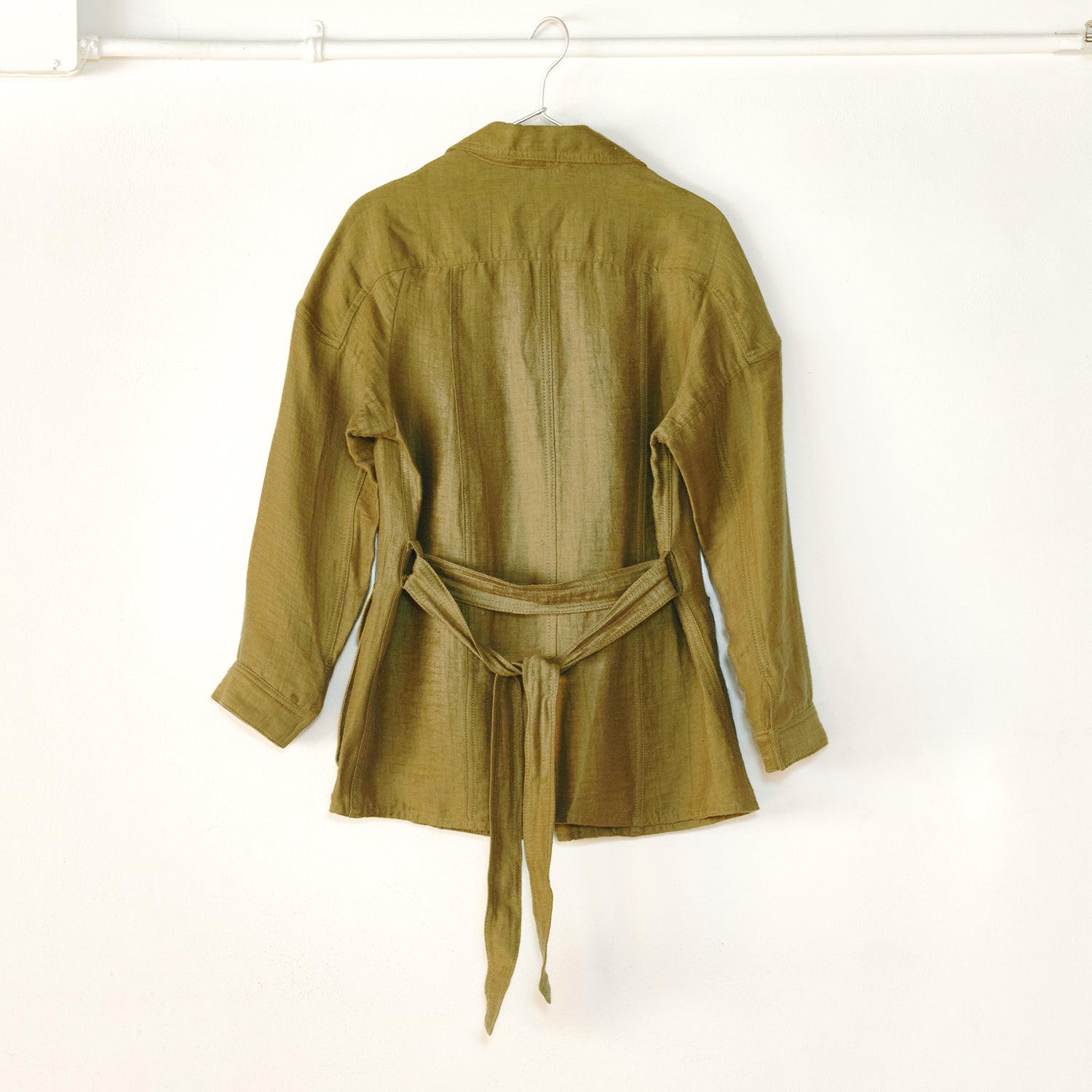 Khaki Shirt Jacket