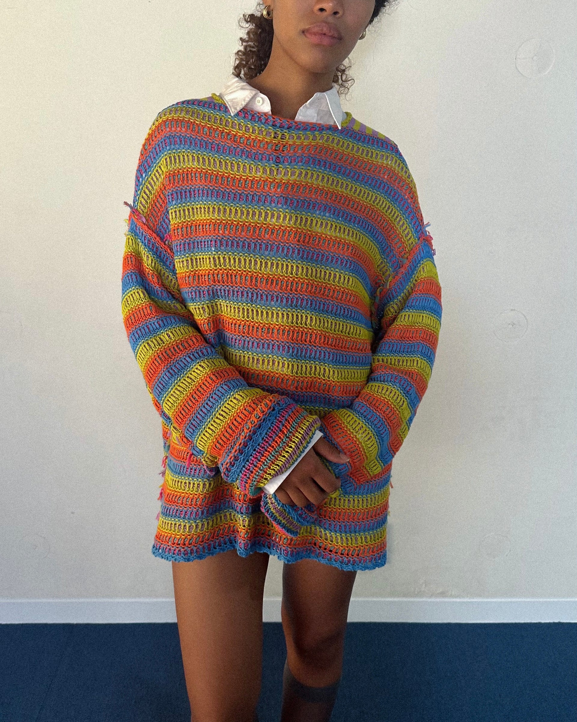 FLOAT OVERSIZED PULLOVER