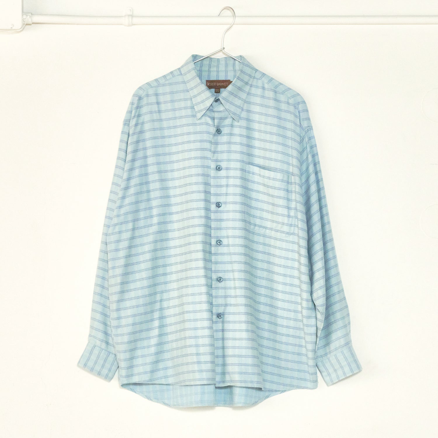 Oversized Blue Check Shirt