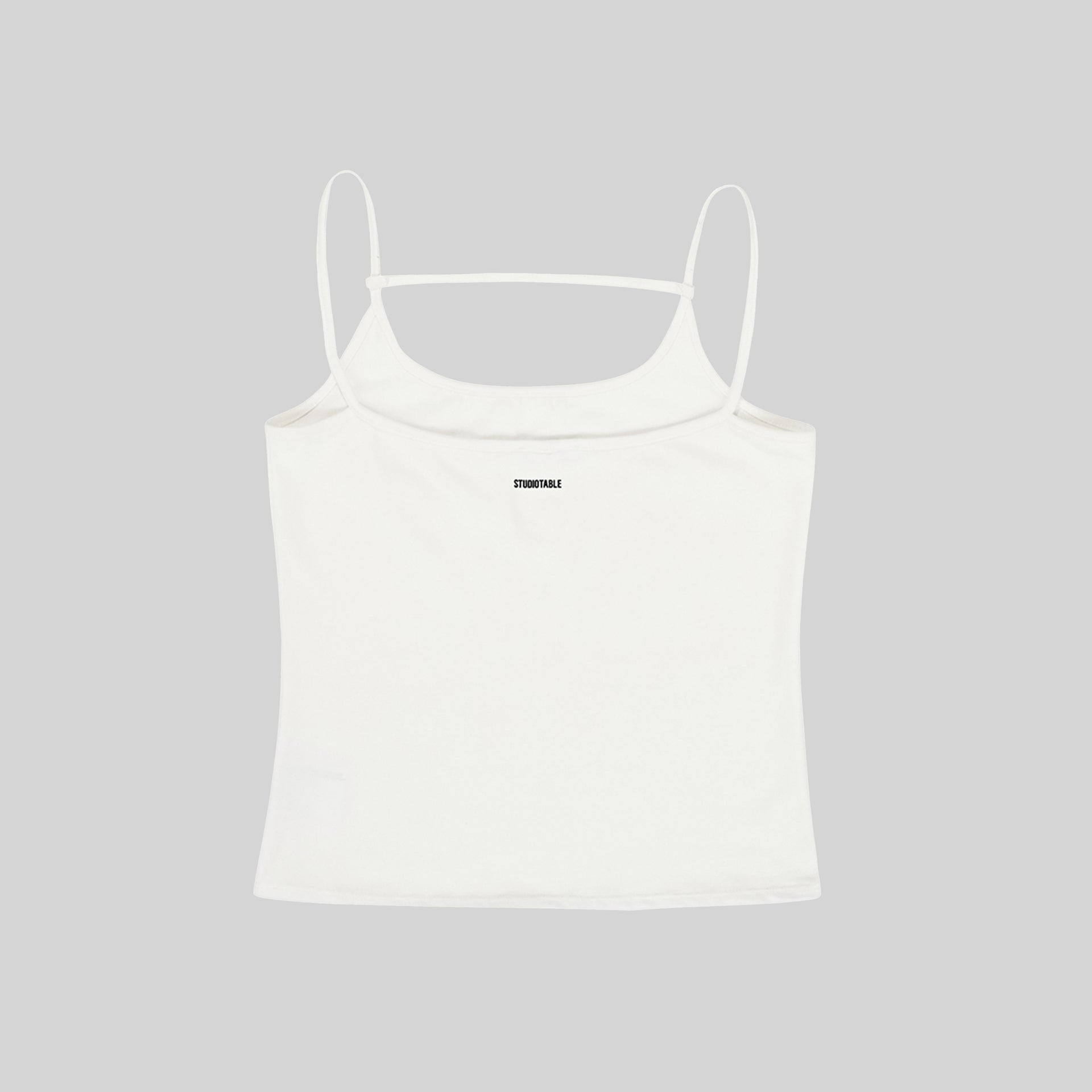 VARY STRAP SLEEVELESS TOP [WHITE]