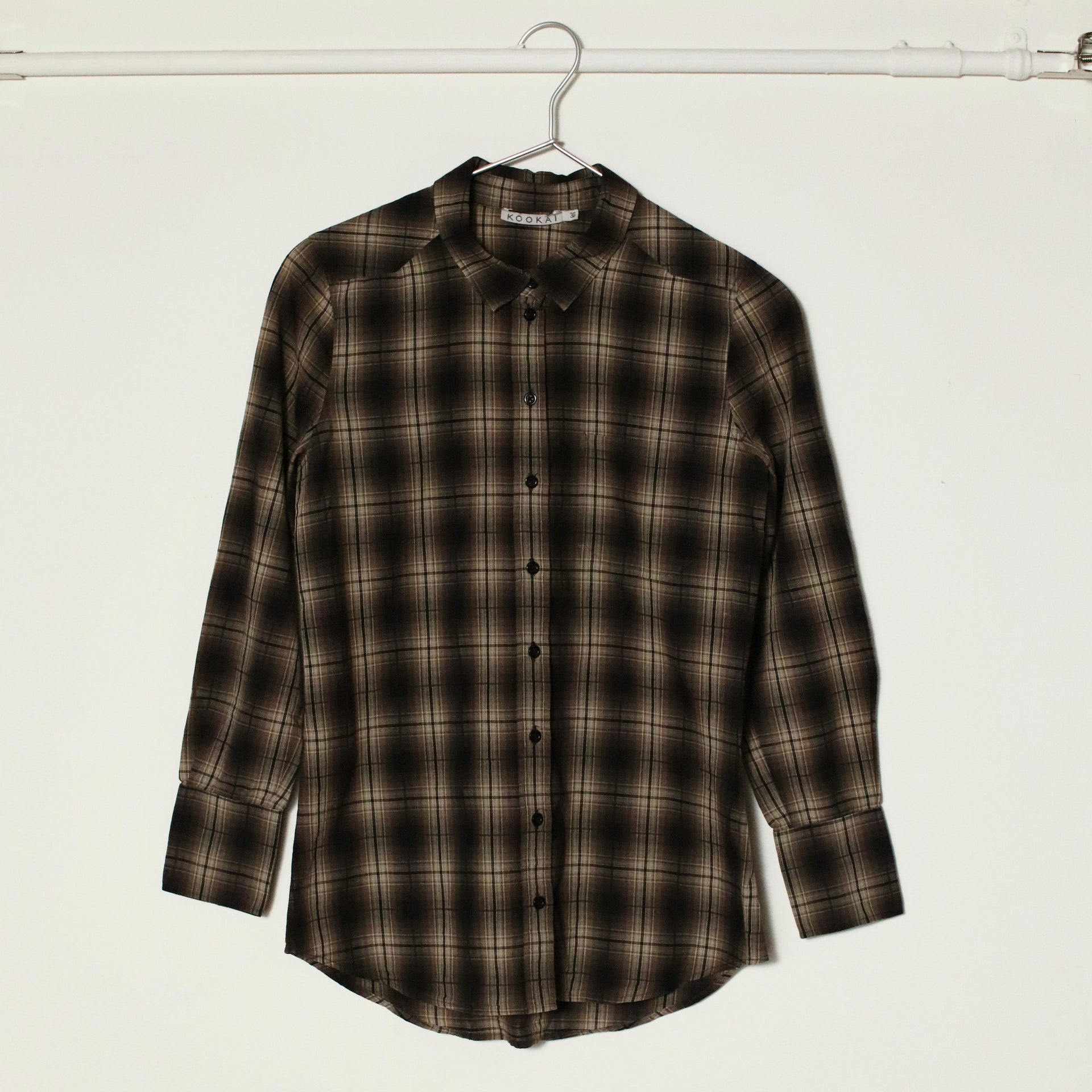 Brown Checked Flannel