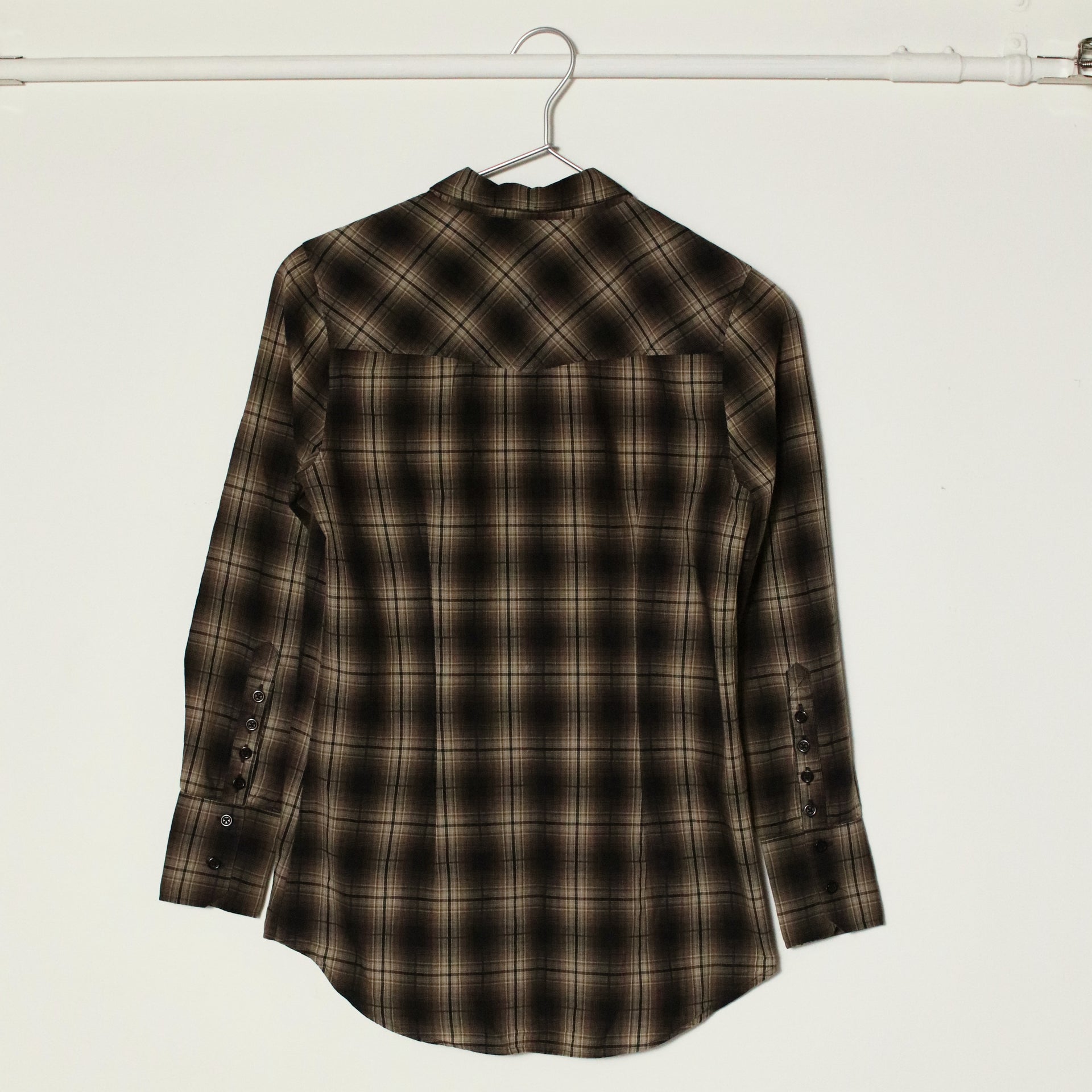 Brown Checked Flannel