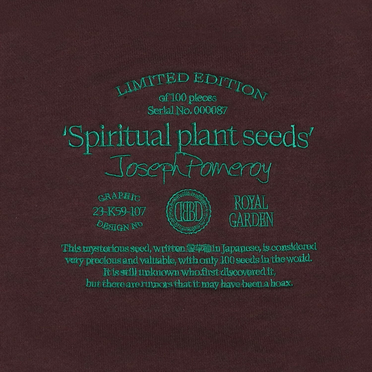 Plant Seeds Sweat Shirt