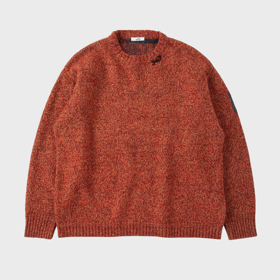 WABI SABI CREW NECK KNIT [BRICK]